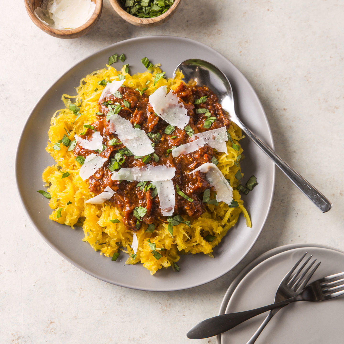 Food Column ATK Spaghetti Squash with Tomato Sauce